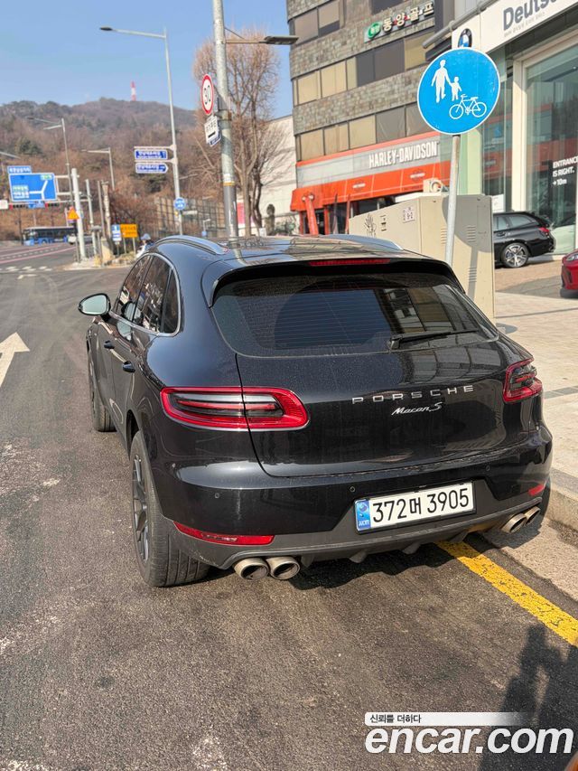 Porsche Macan из Кореи Encar