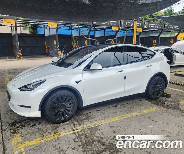 Tesla Model Y из Кореи Encar