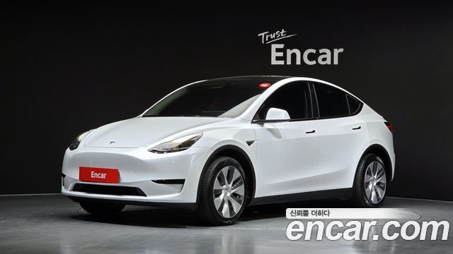 Tesla Model Y из Кореи Encar
