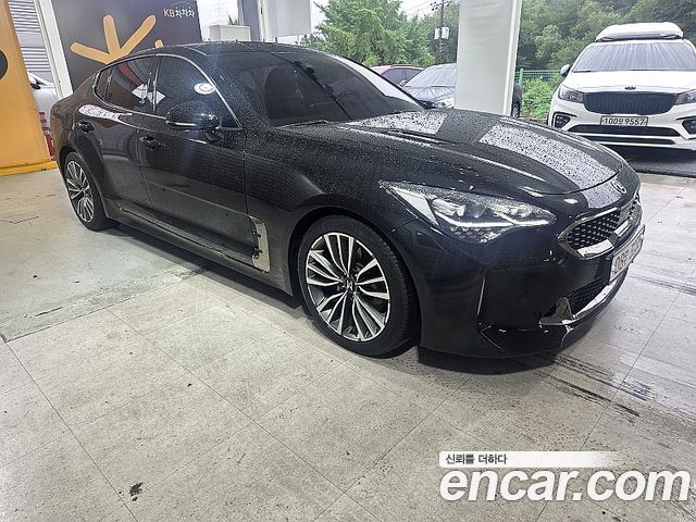 Kia Stinger из Кореи Encar
