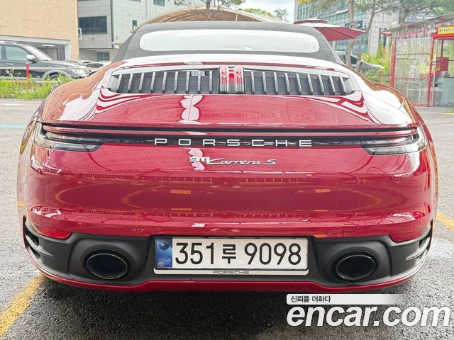 Porsche 911 Carrera S Cabriolet — пробег 3 000 км — фото 4 из 5