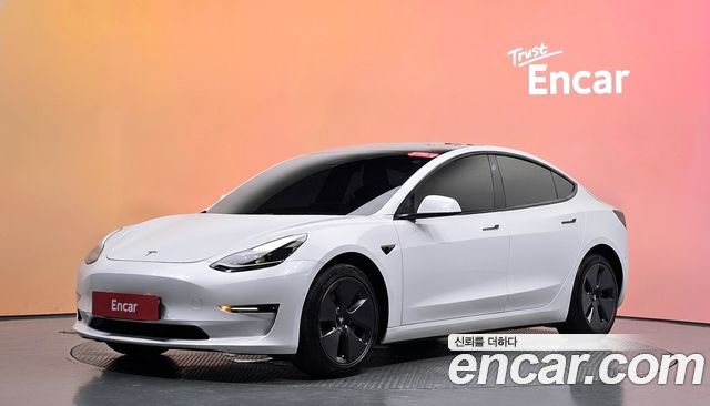 Tesla Model 3 из Кореи Encar