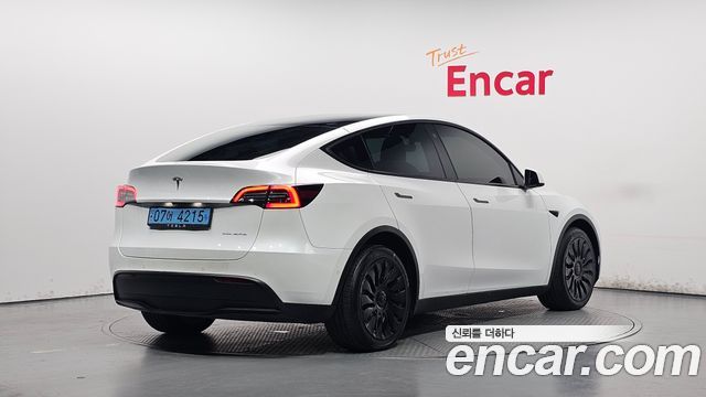 Tesla Model Y из Кореи Encar