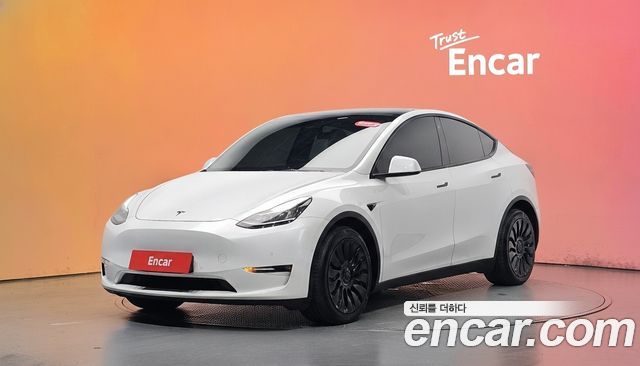 Tesla Model Y из Кореи Encar