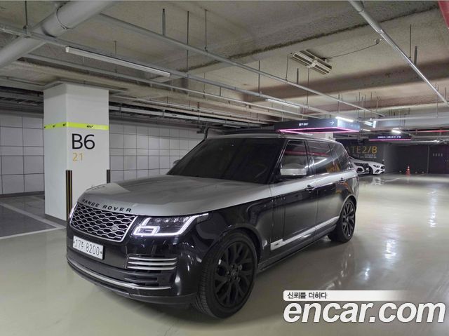 Land Rover Range Rover из Кореи Encar