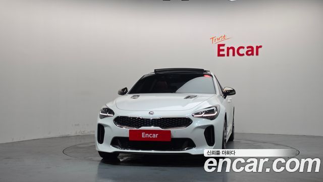 Kia Stinger из Кореи Encar