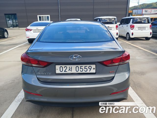 Hyundai AVANTE из Кореи Encar