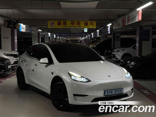 Tesla Model Y из Кореи Encar