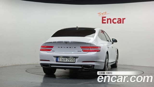 Genesis G80 Gasoline 2.5 Turbo AWD — пробег 98 517 км — фото 4 из 5