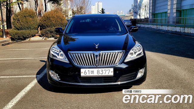 Hyundai Equus из Кореи Encar