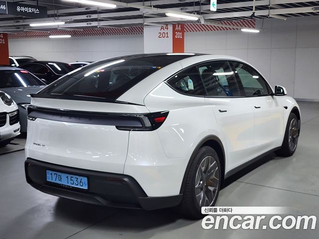 Tesla Model Y из Кореи Encar